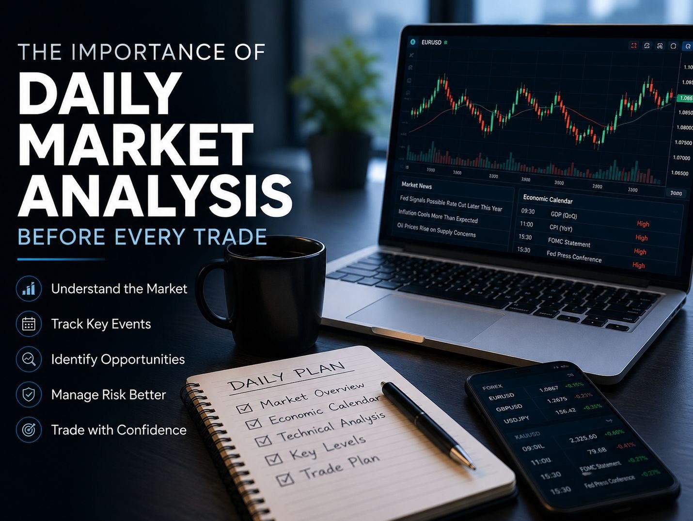 The Importance of Daily Market Analysis Before Every Trade